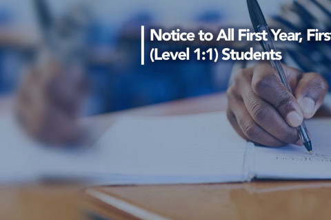 NOTICE TO ALL STUDENTS WEB BANNER