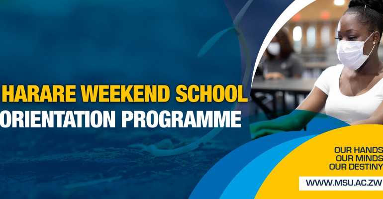 HARARE WEEKEND SCHOOL ORIENTATION