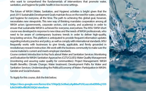 K1024_SUSTAINABLE WATER AND SANITATION HYGIENE (SWSH)