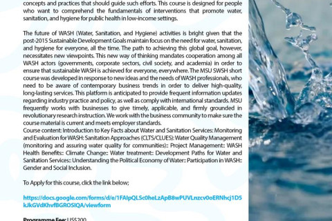 K1024_SUSTAINABLE WATER AND SANITATION HYGIENE (SWSH)