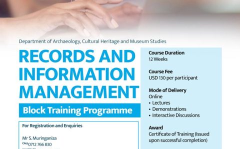 Records and Information Mangement