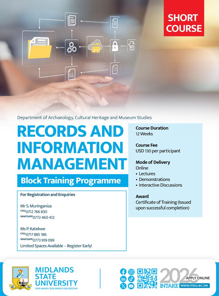 Records and Information Mangement