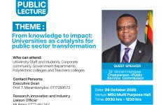 PSC Public Lecture Flyer