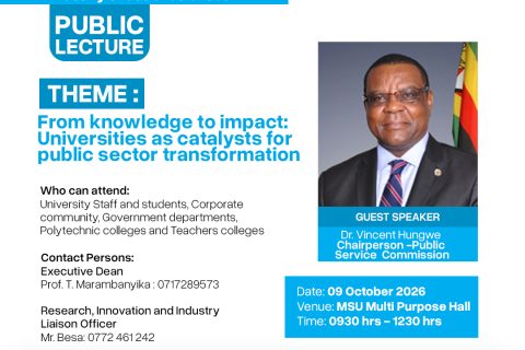 PSC Public Lecture Flyer